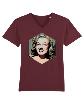 Marilyn Monroe Burgundy