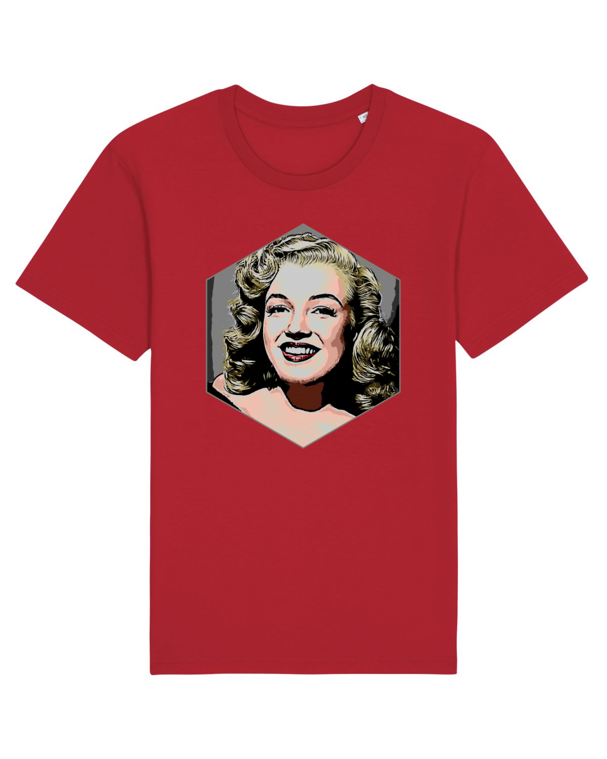 Tricou mânecă scurtă Unisex Rocker Red