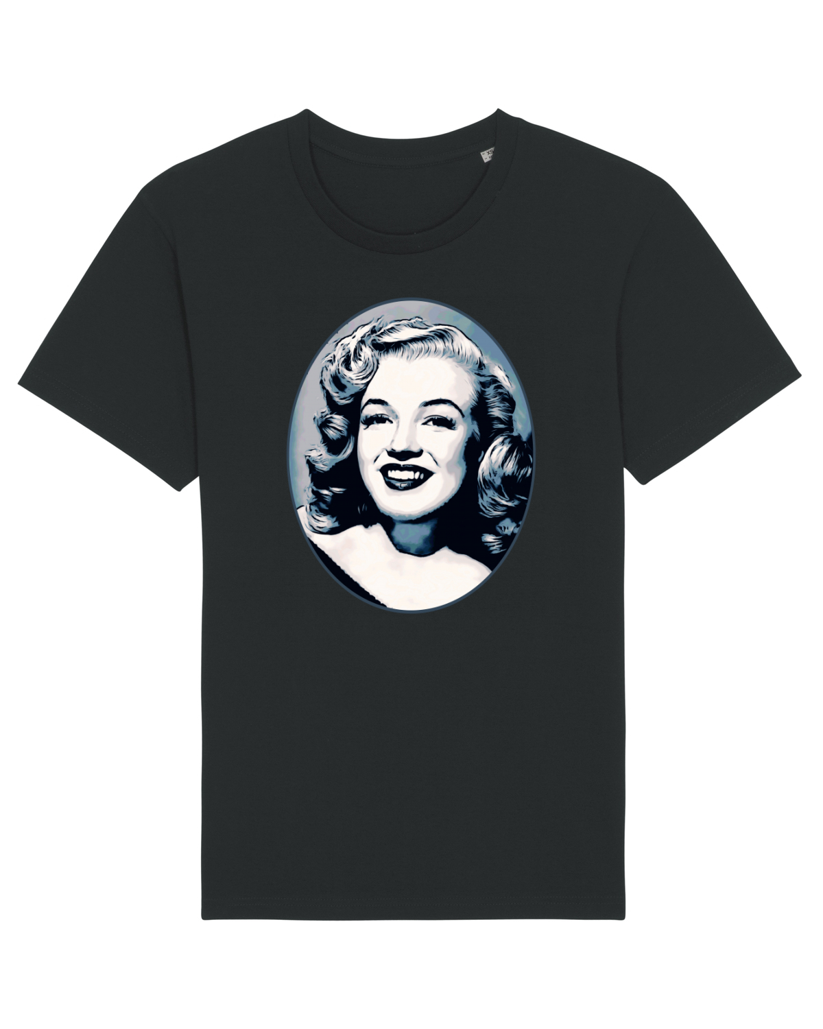 Tricou mânecă scurtă Unisex Rocker Black