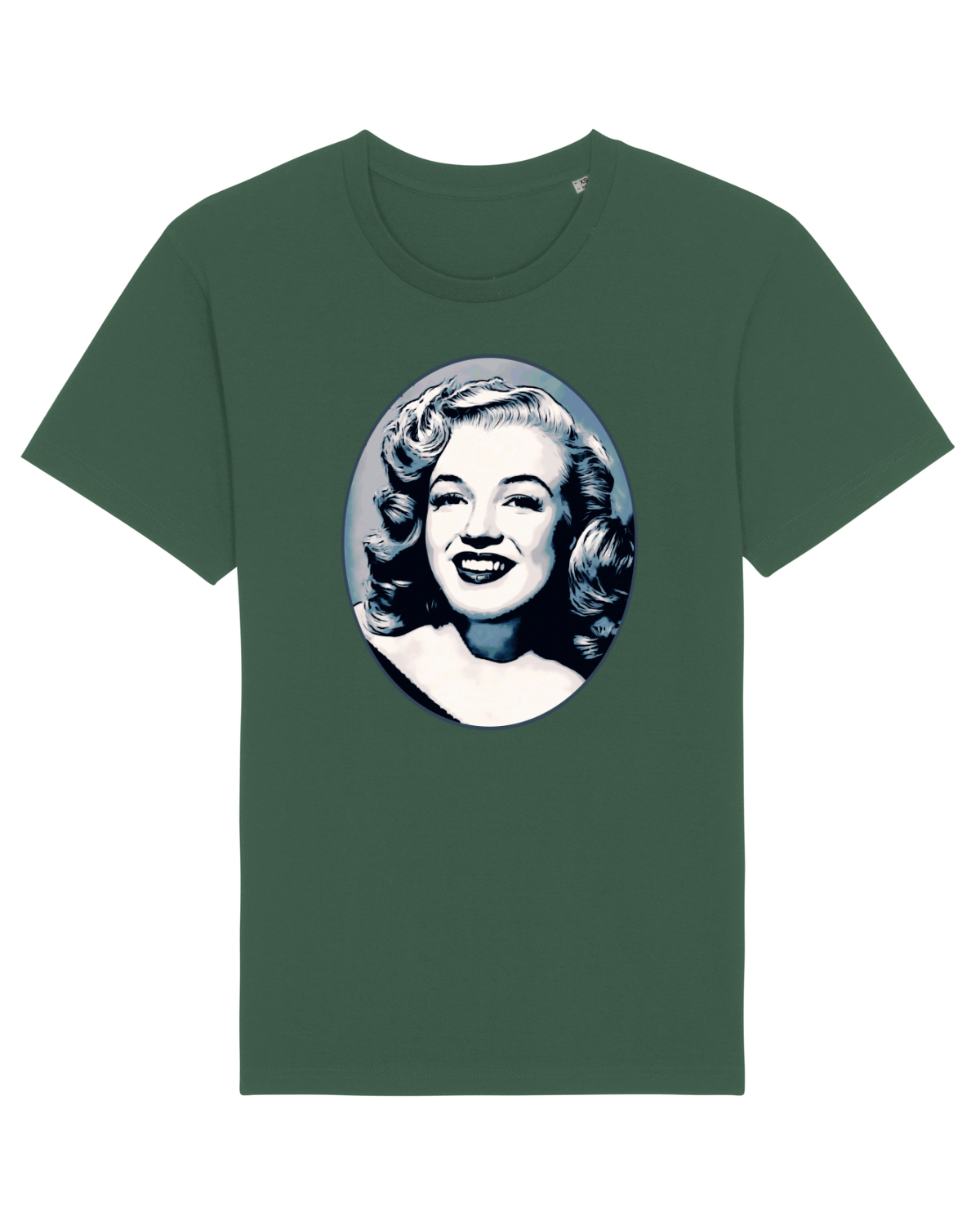 Tricou mânecă scurtă Unisex Rocker Bottle Green