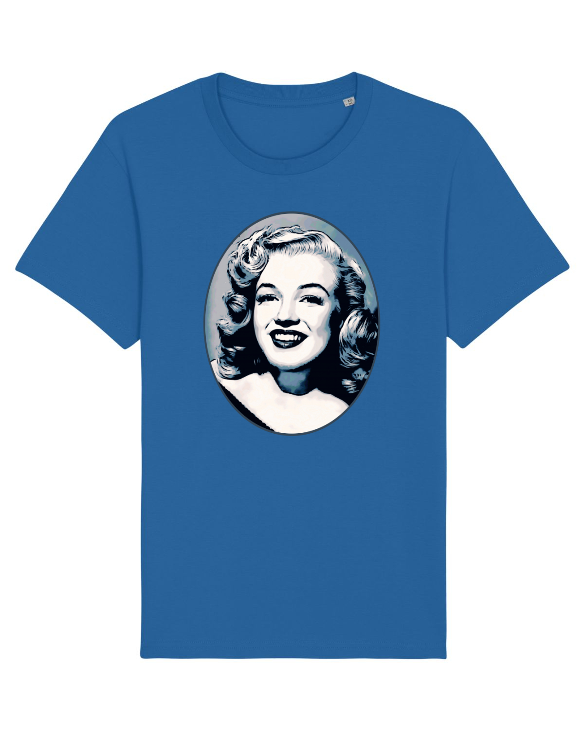 Tricou mânecă scurtă Unisex Rocker Royal Blue