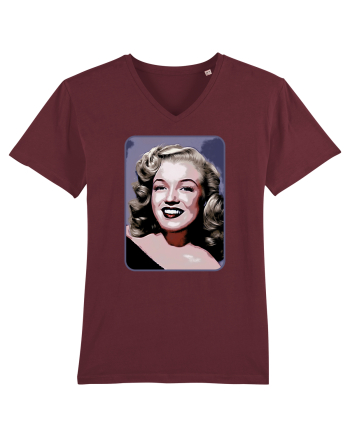 Marilyn Monroe Burgundy
