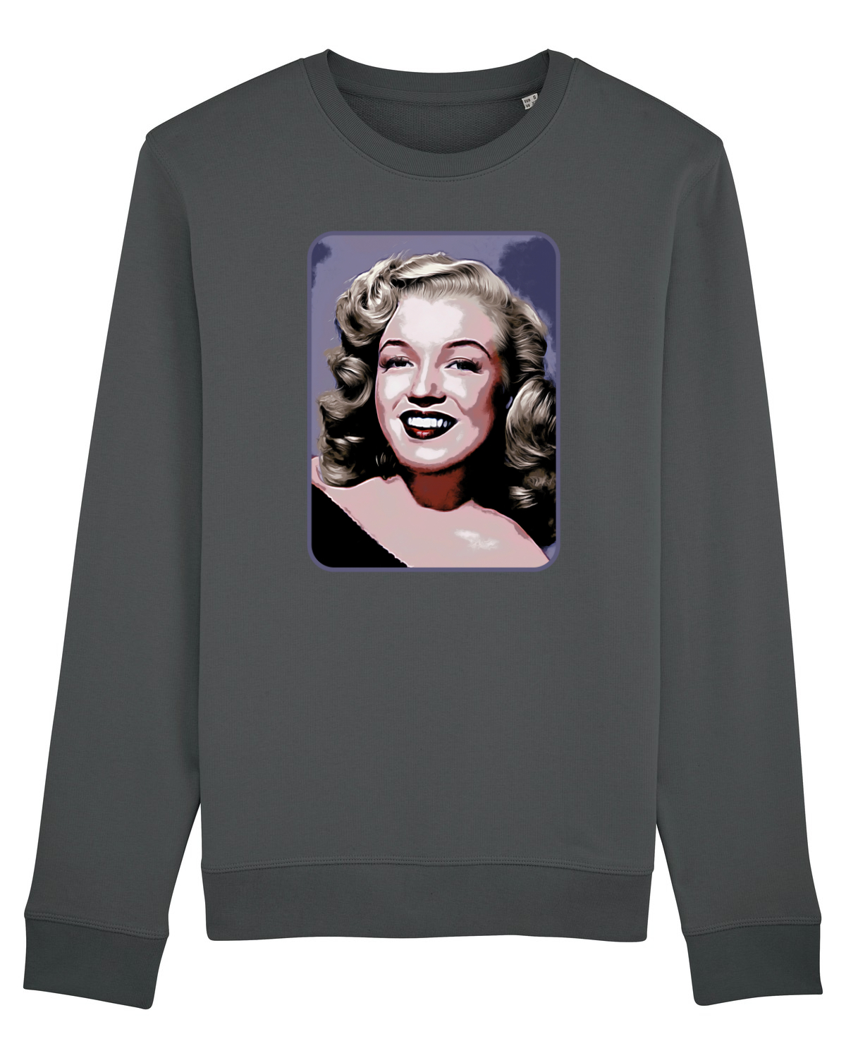 Bluză mânecă lungă Unisex Rise Anthracite
