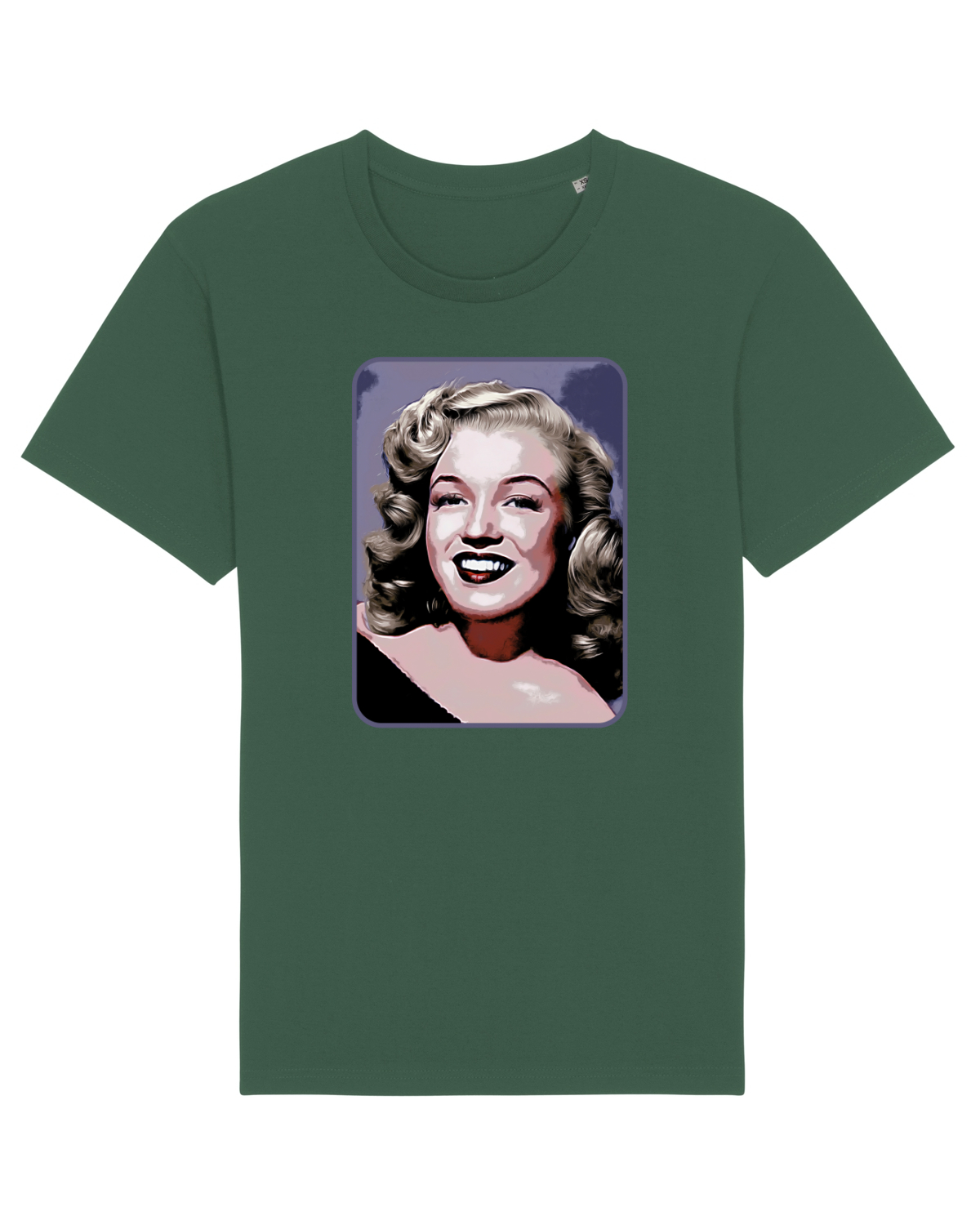 Tricou mânecă scurtă Unisex Rocker Bottle Green