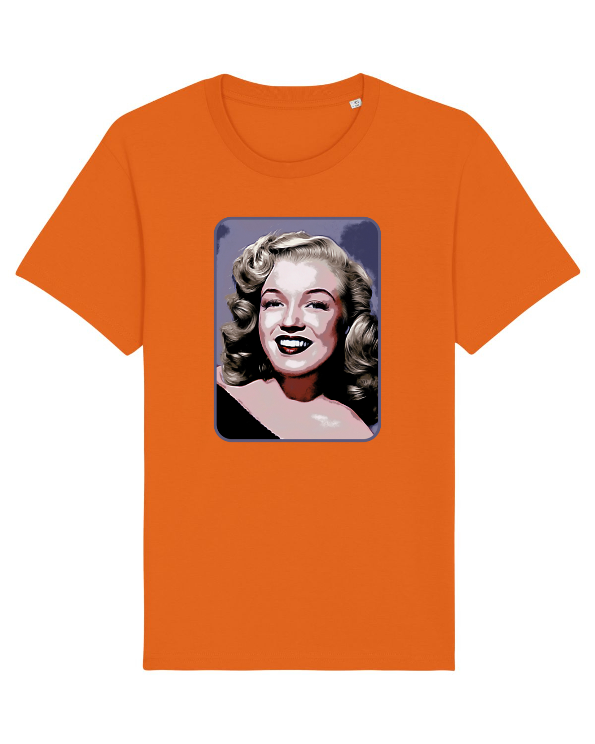 Tricou mânecă scurtă Unisex Rocker Bright Orange