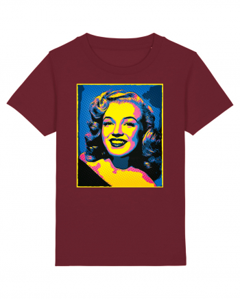 Marilyn Monroe Burgundy