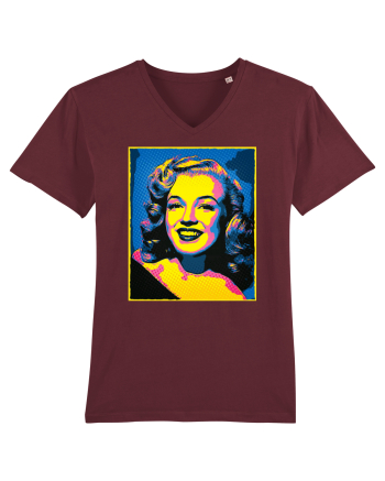 Marilyn Monroe Burgundy