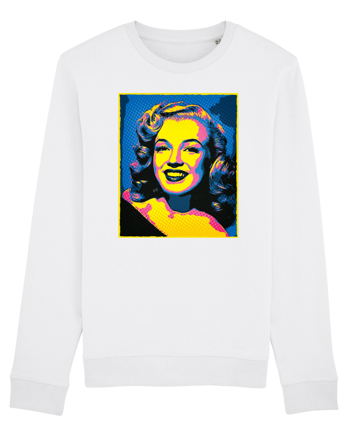 Bluză mânecă lungă Unisex Rise White