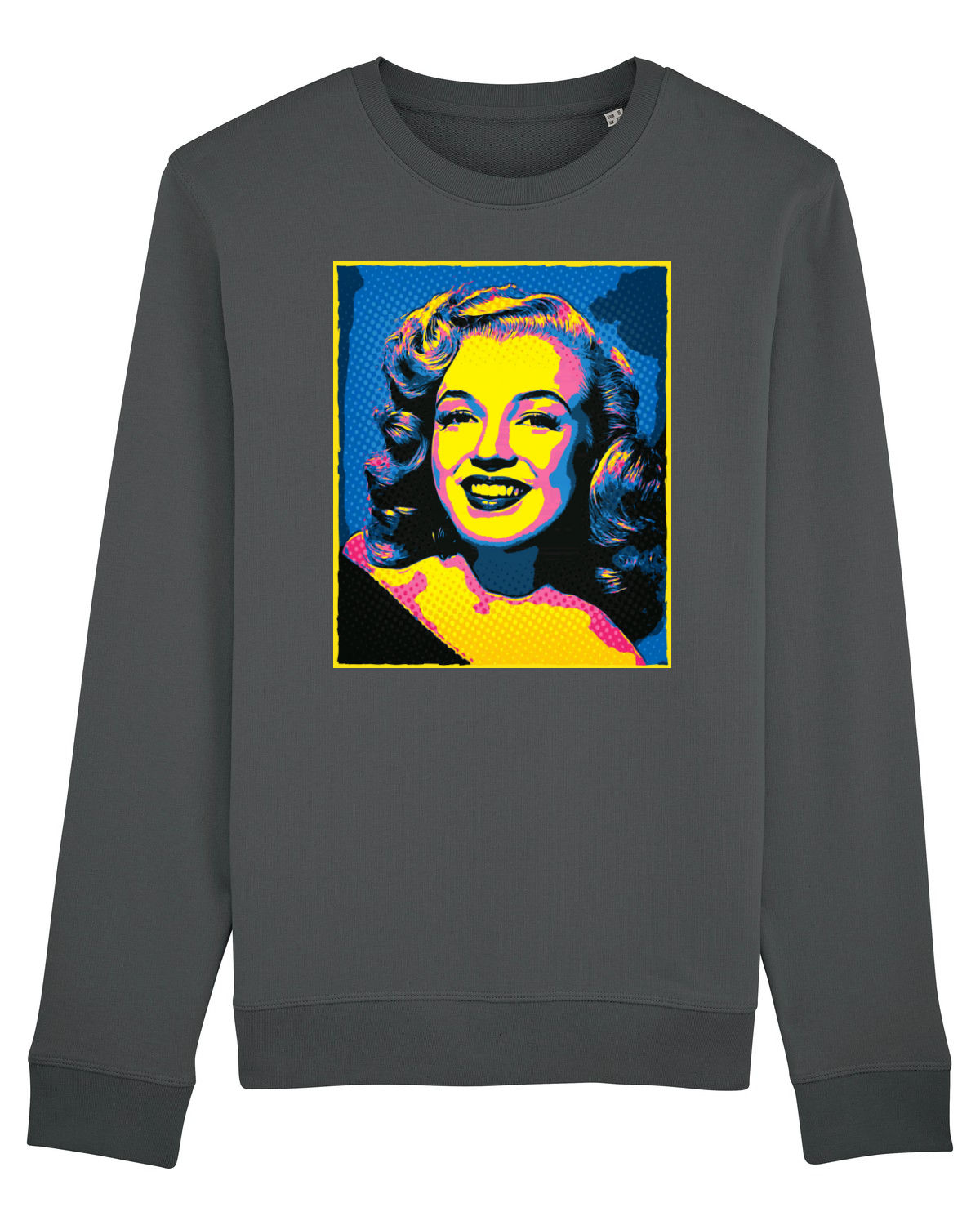 Bluză mânecă lungă Unisex Rise Anthracite