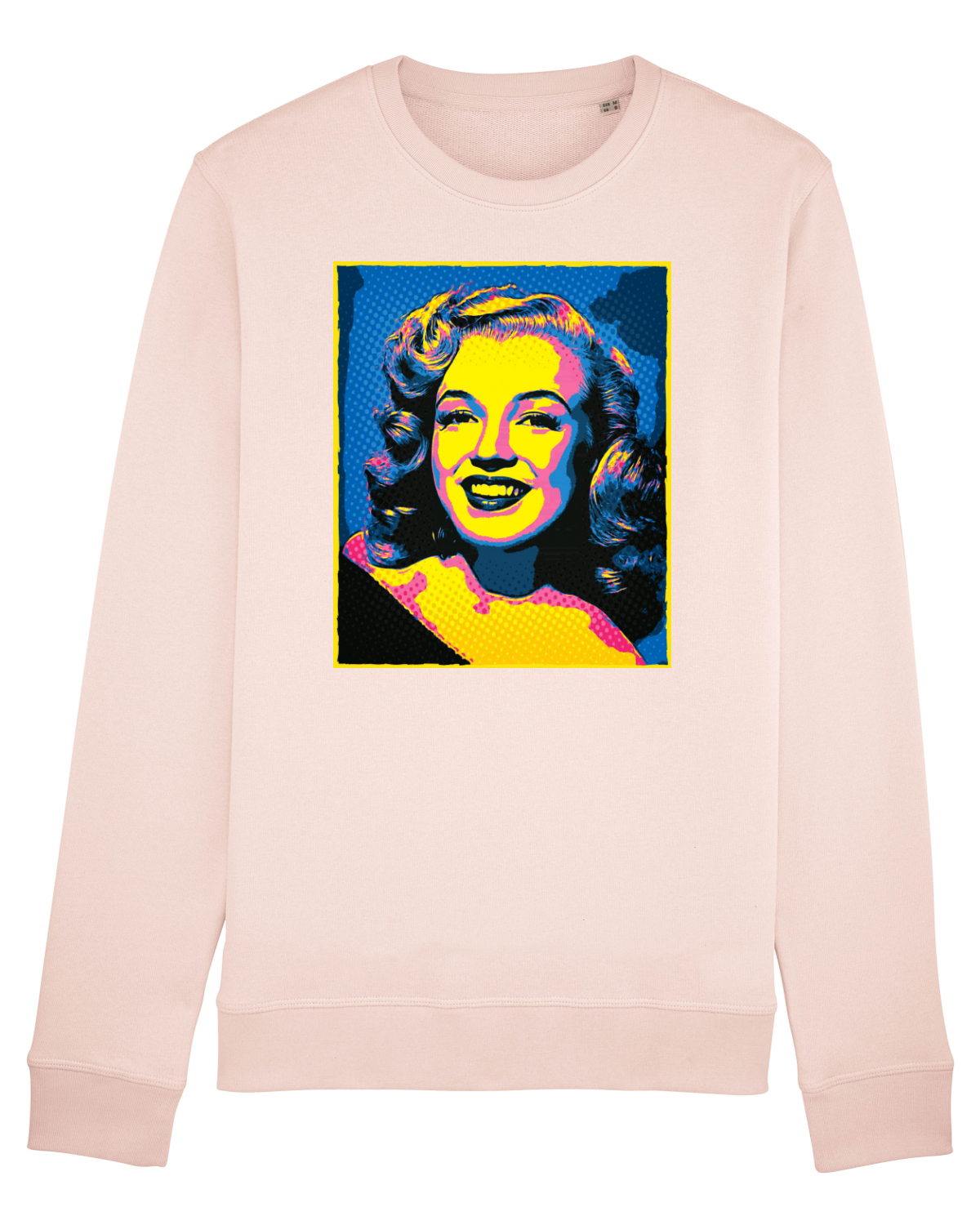 Bluză mânecă lungă Unisex Rise Candy Pink
