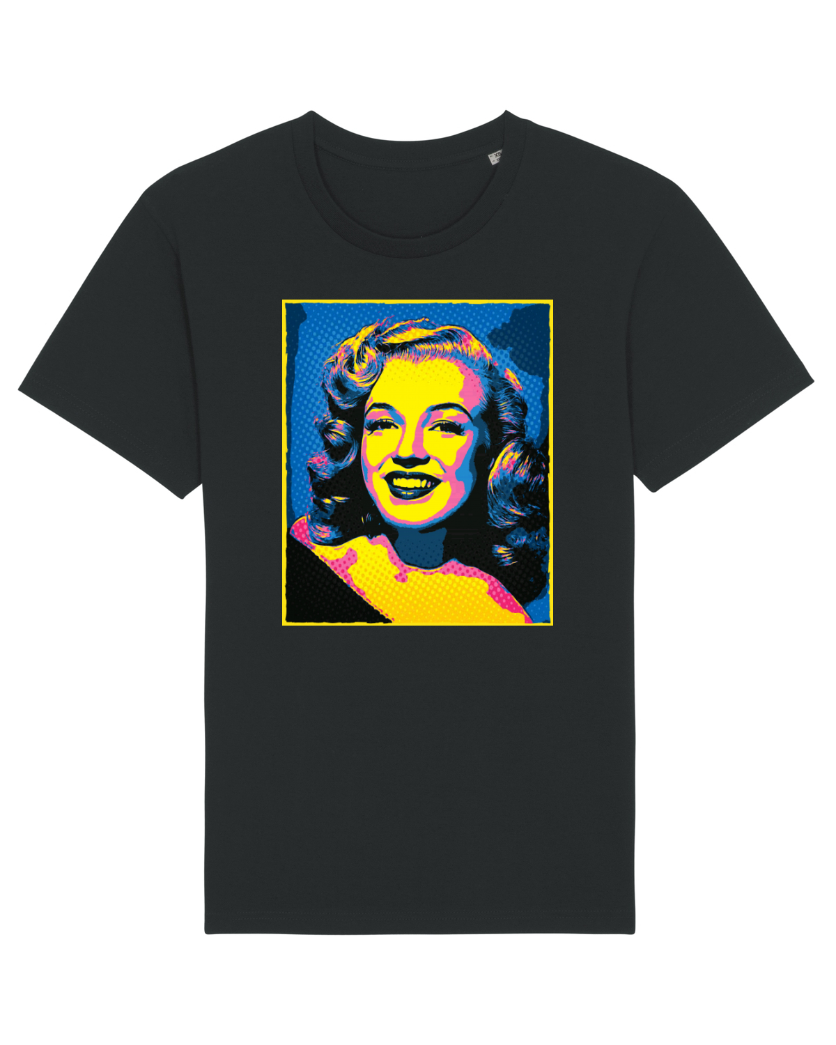 Tricou mânecă scurtă Unisex Rocker Black