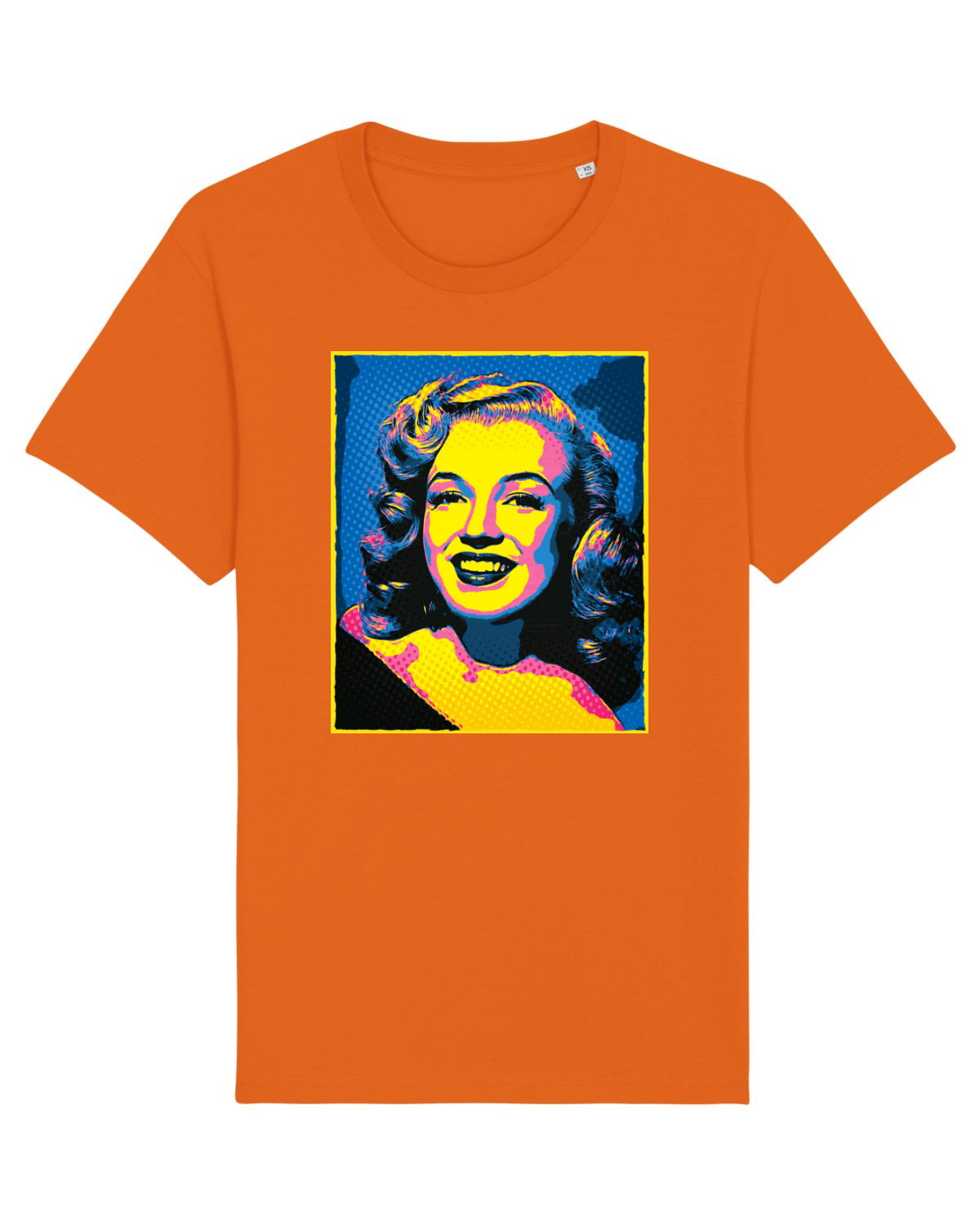 Tricou mânecă scurtă Unisex Rocker Bright Orange