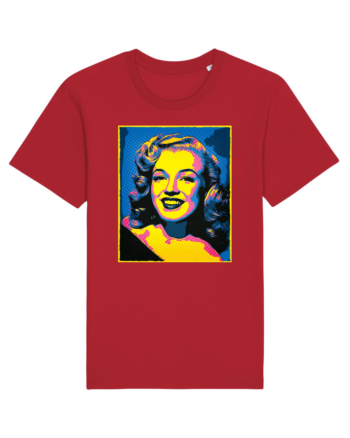 Tricou mânecă scurtă Unisex Rocker Red