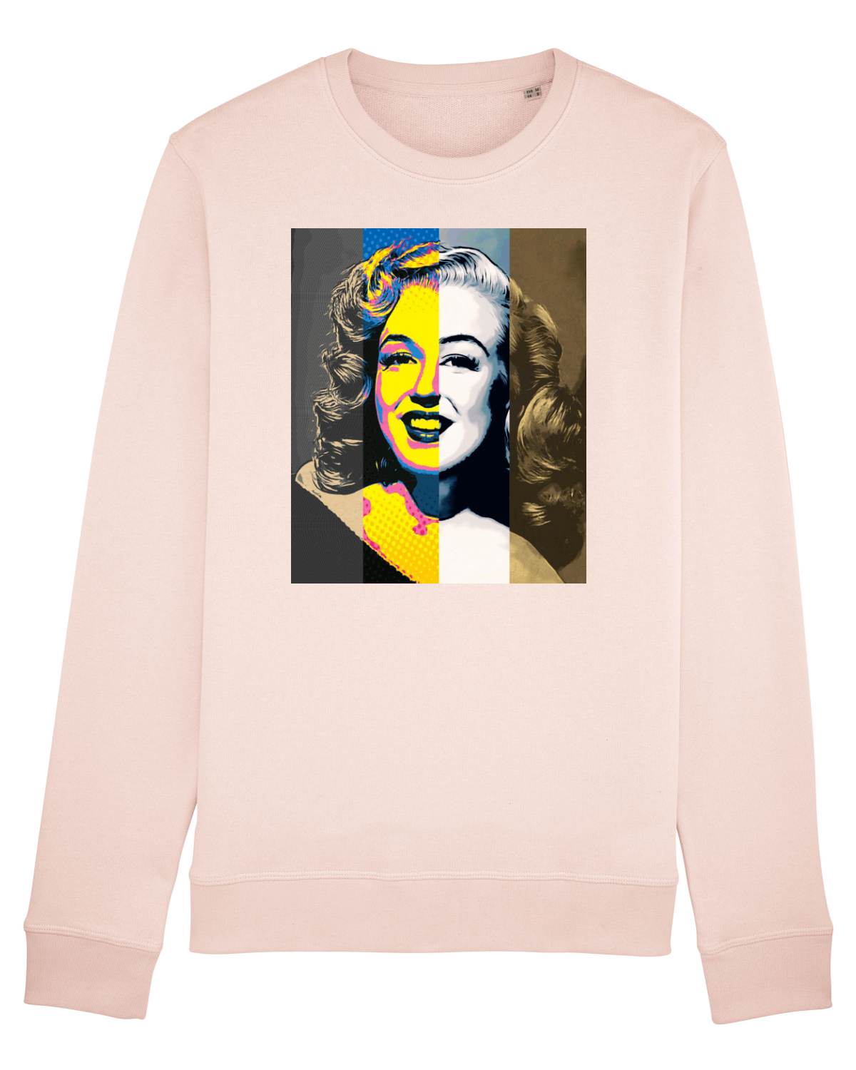 Bluză mânecă lungă Unisex Rise Candy Pink