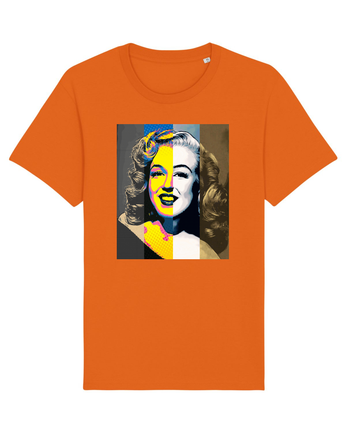 Tricou mânecă scurtă Unisex Rocker Bright Orange