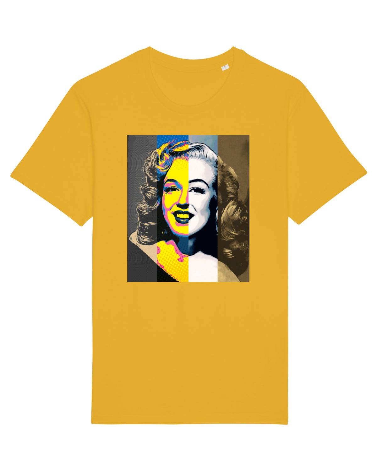 Tricou mânecă scurtă Unisex Rocker Spectra Yellow