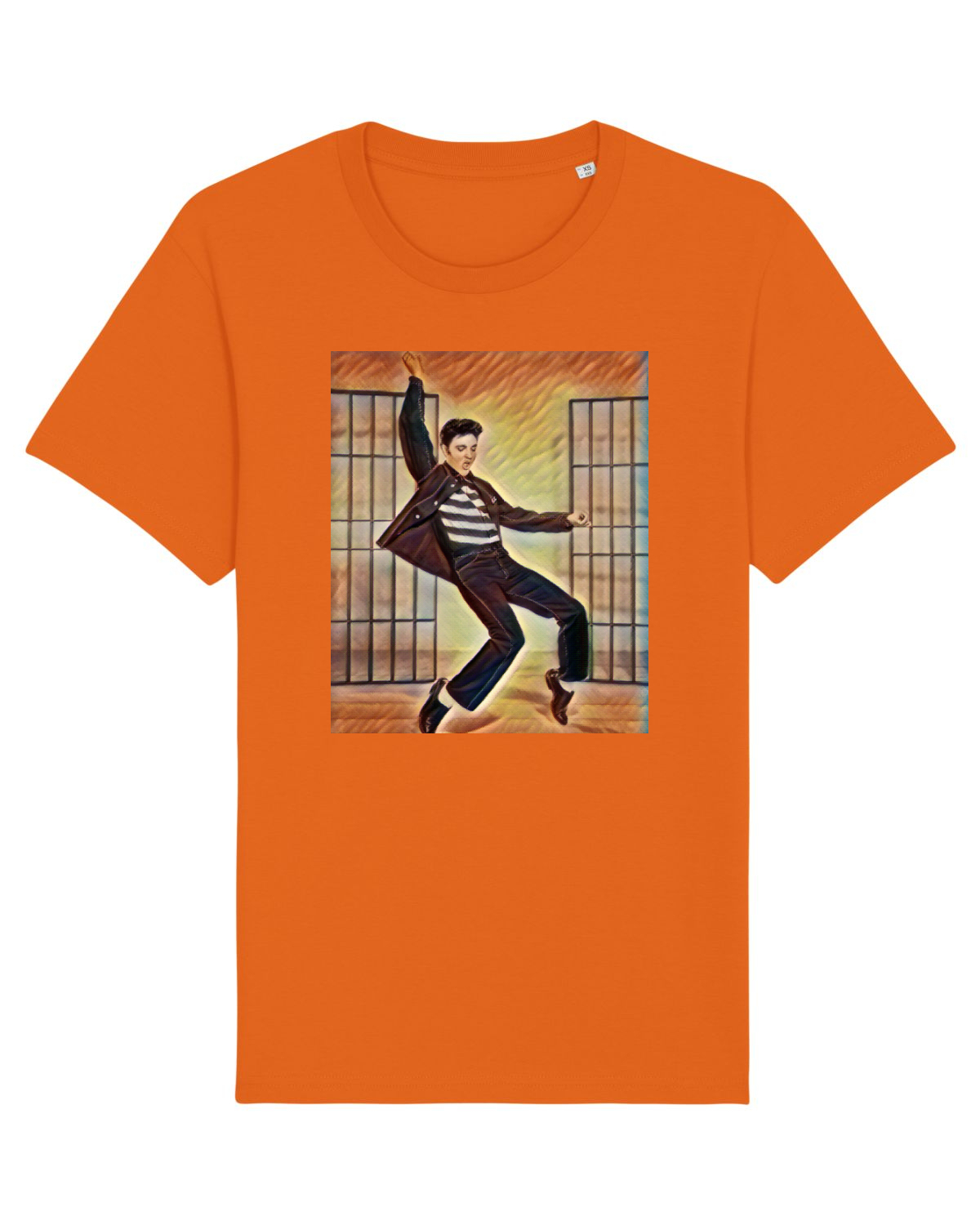 Tricou mânecă scurtă Unisex Rocker Bright Orange