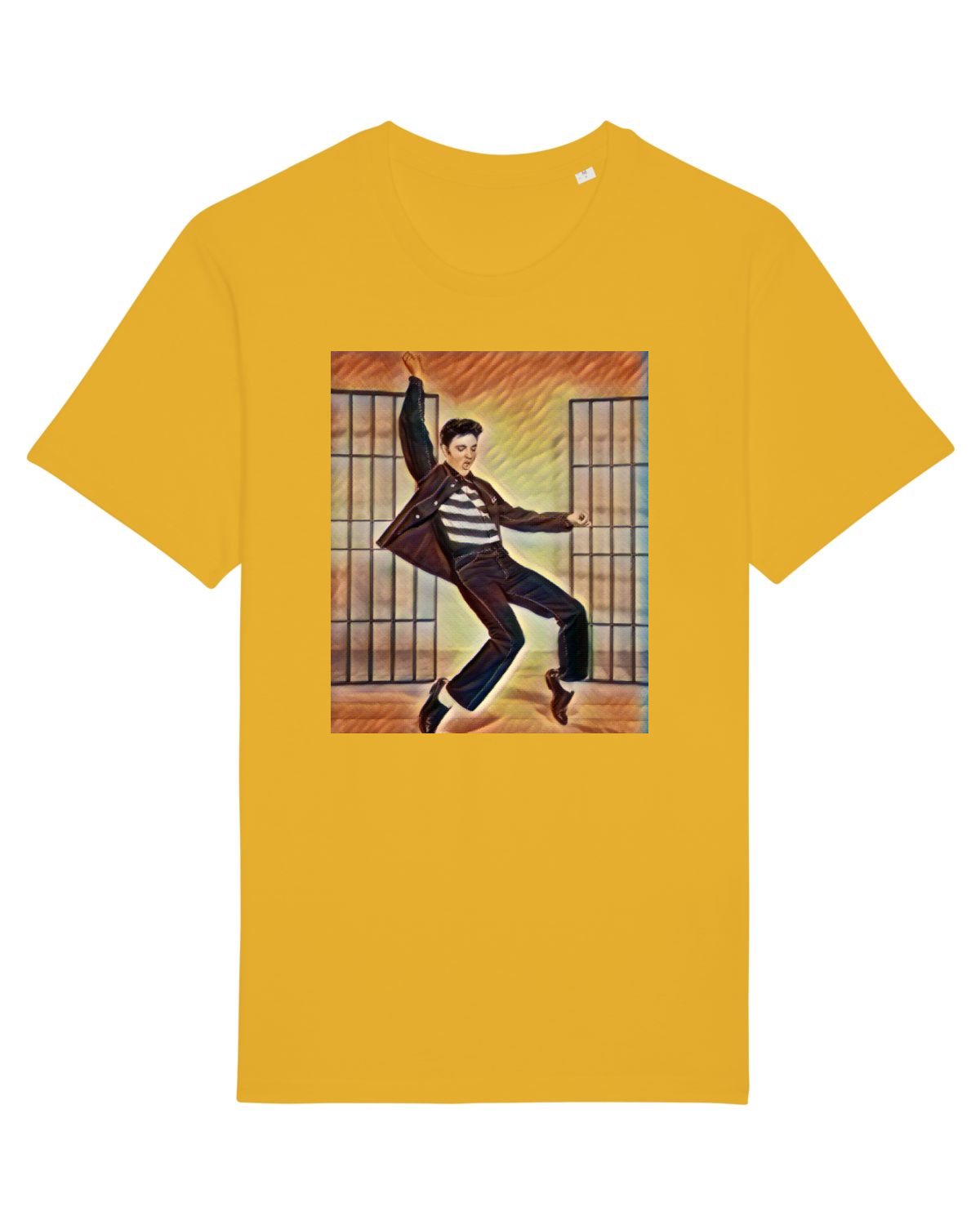 Tricou mânecă scurtă Unisex Rocker Spectra Yellow