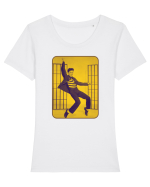 Elvis Presley  Tricou mânecă scurtă guler larg fitted Damă Expresser