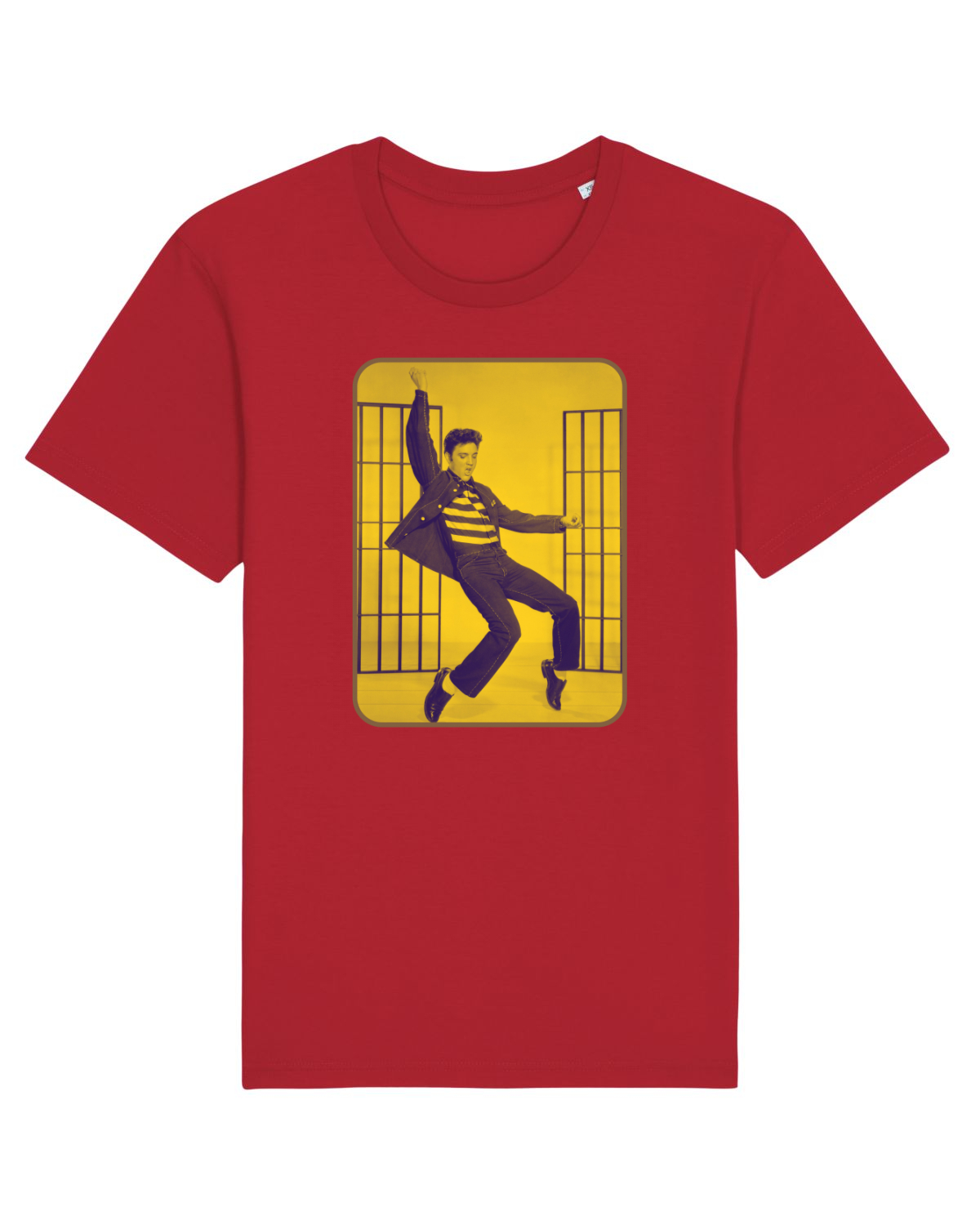 Tricou mânecă scurtă Unisex Rocker Red