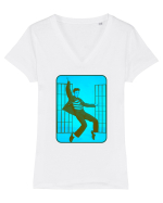 Elvis Presley  Tricou mânecă scurtă guler V Damă Evoker