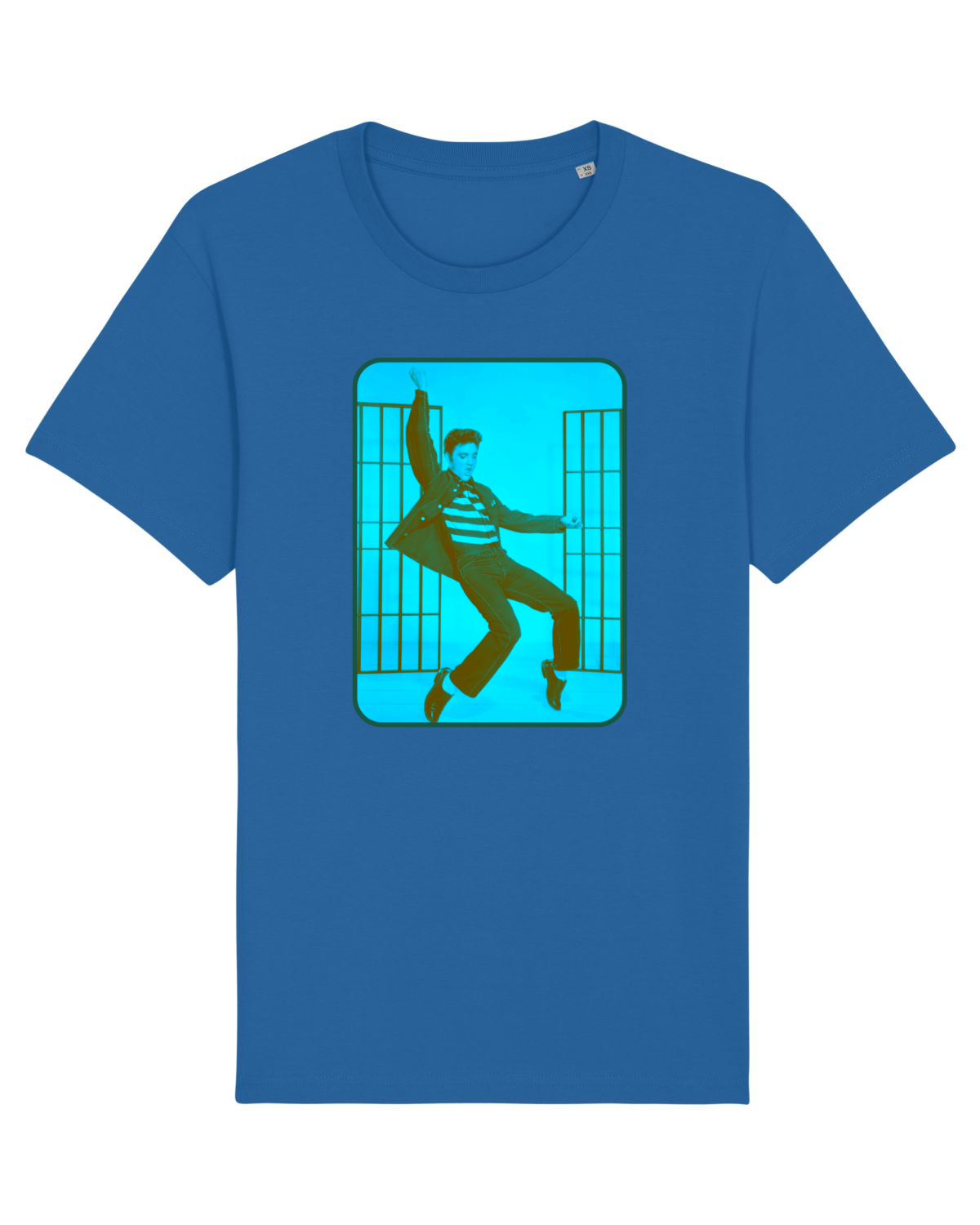 Tricou mânecă scurtă Unisex Rocker Royal Blue