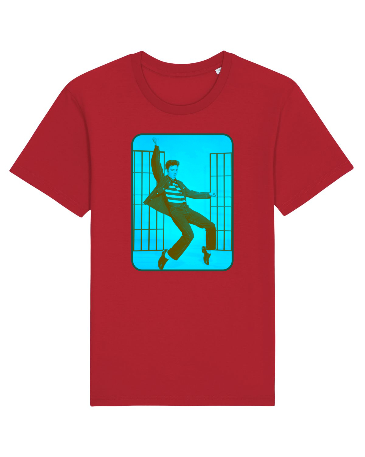 Tricou mânecă scurtă Unisex Rocker Red