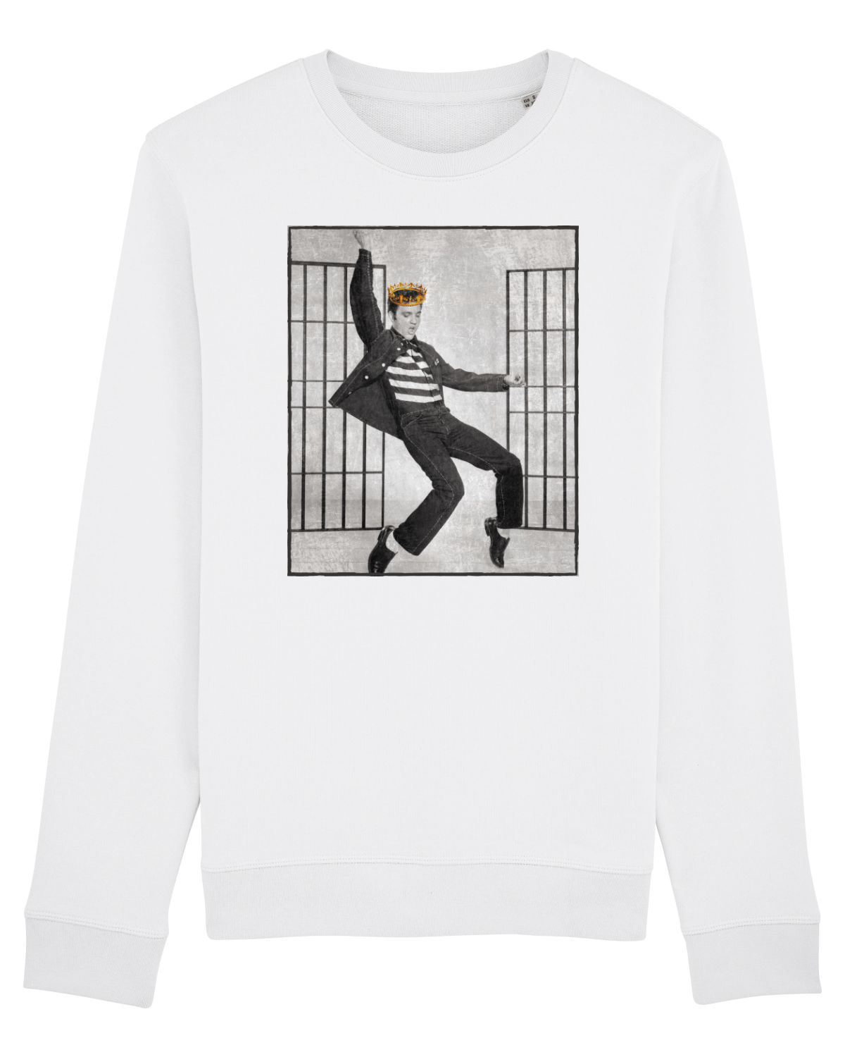 Bluză mânecă lungă Unisex Rise White