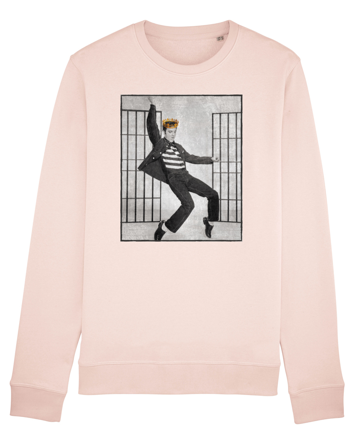 Bluză mânecă lungă Unisex Rise Candy Pink
