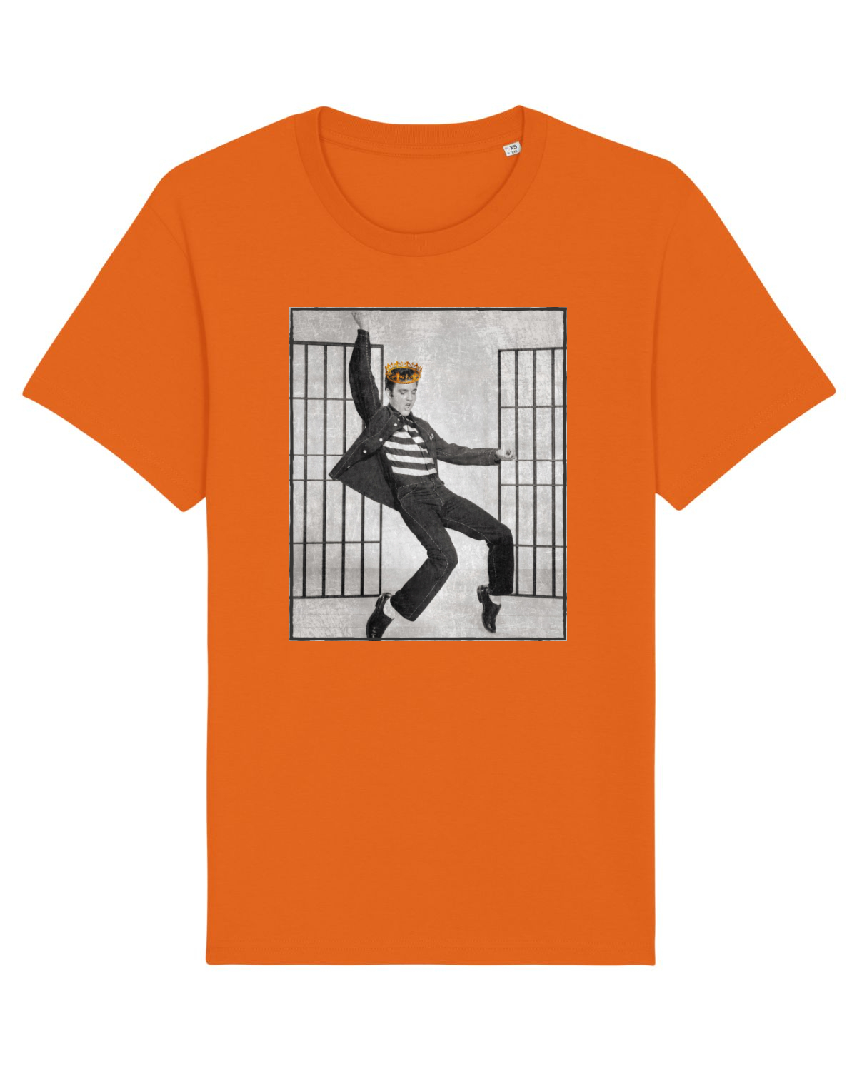 Tricou mânecă scurtă Unisex Rocker Bright Orange