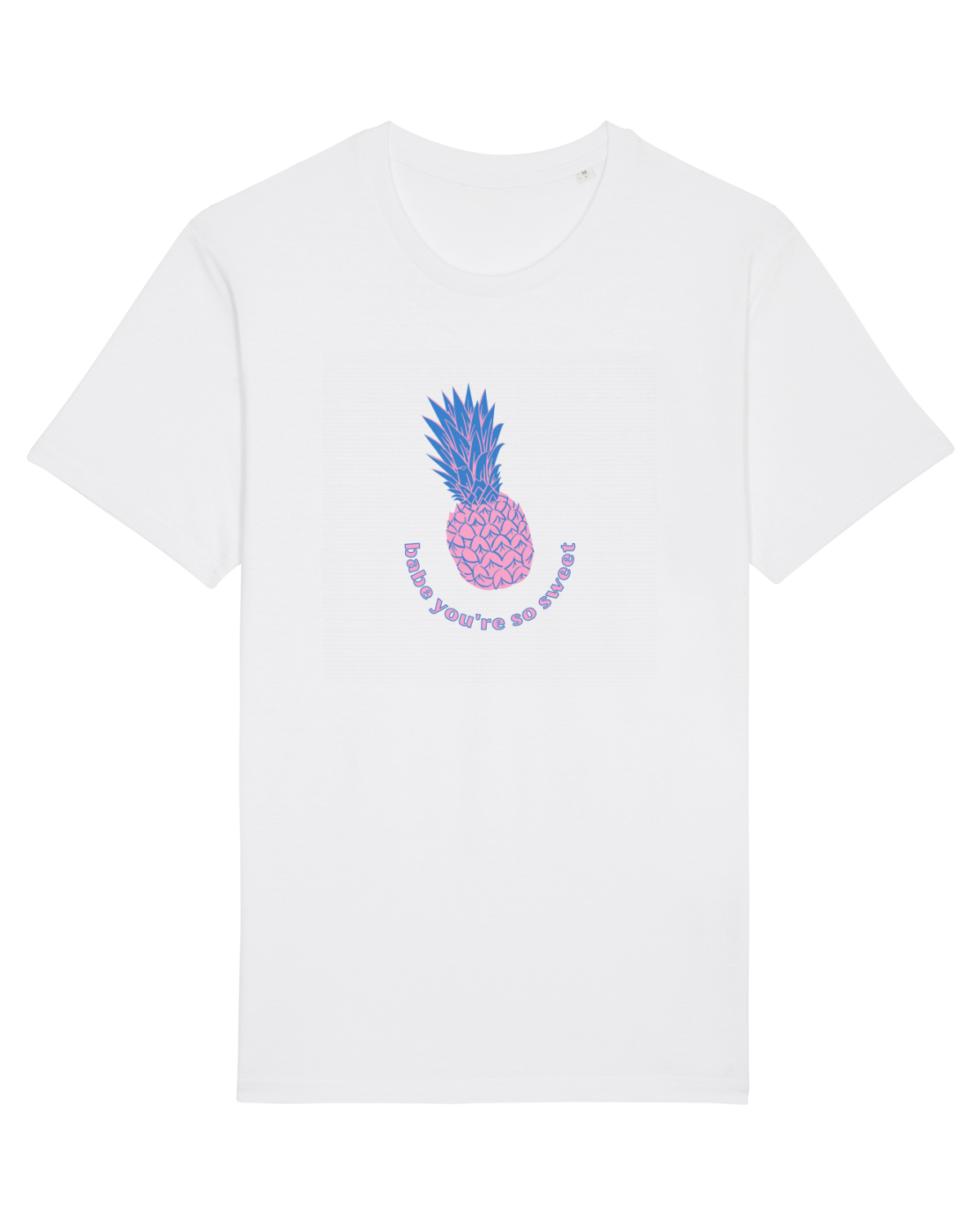 Tricou mânecă scurtă Unisex Rocker White
