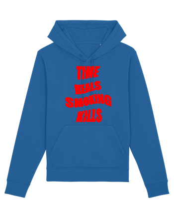 Time heals/Smoking kills Royal Blue