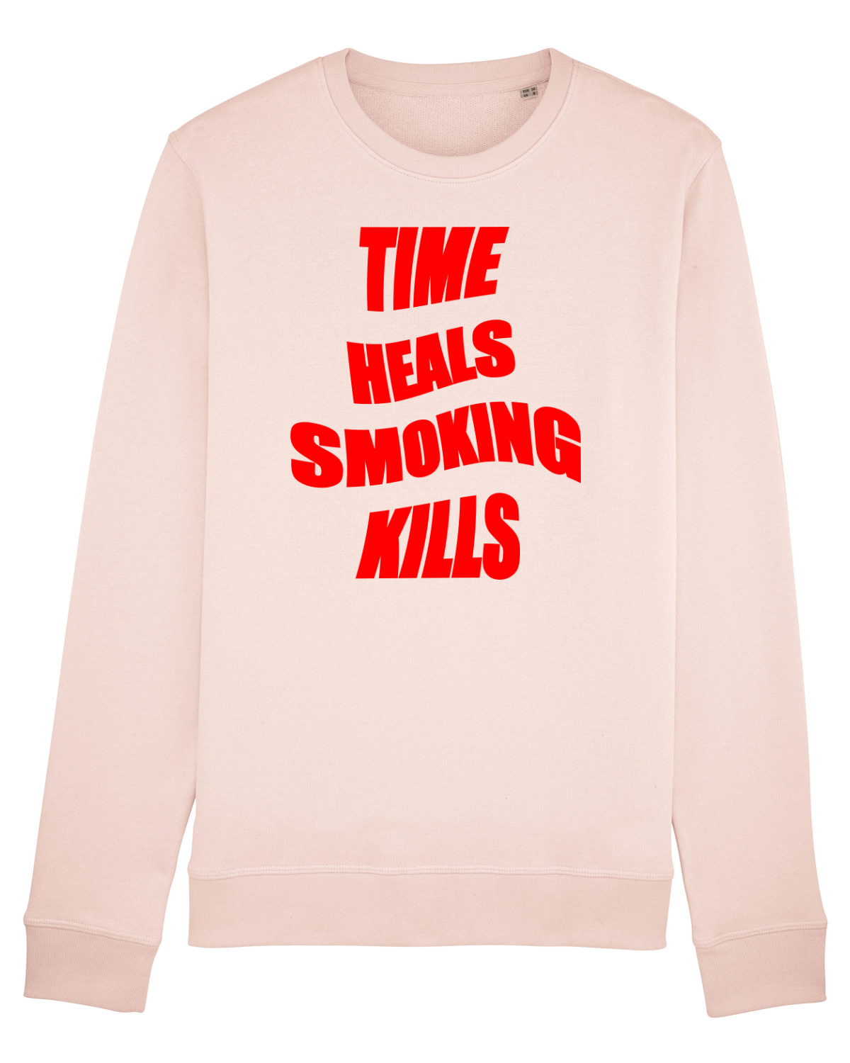 Bluză mânecă lungă Unisex Rise Candy Pink