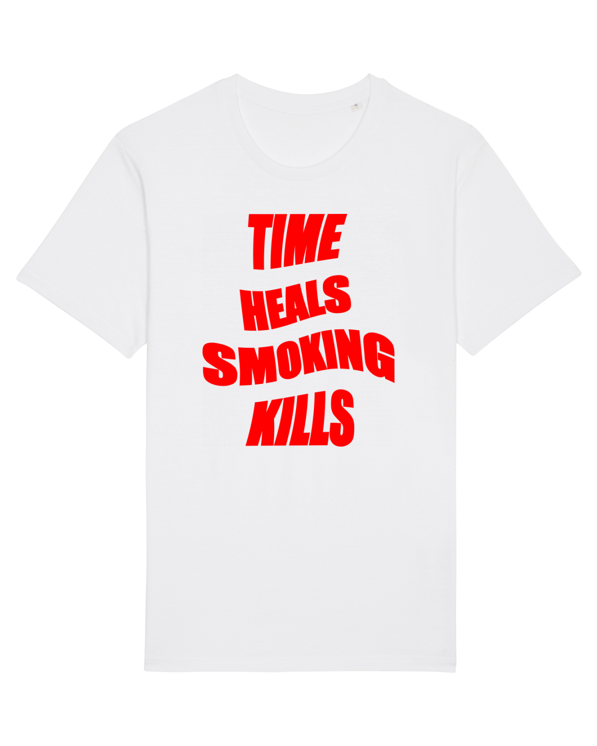 Tricou mânecă scurtă Unisex Rocker White