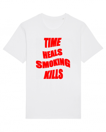 Time heals/Smoking kills White