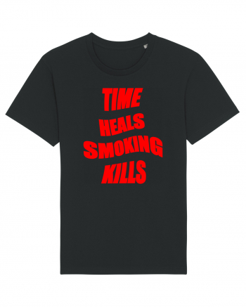 Time heals/Smoking kills Black