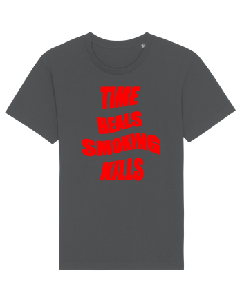 Time heals/Smoking kills Anthracite