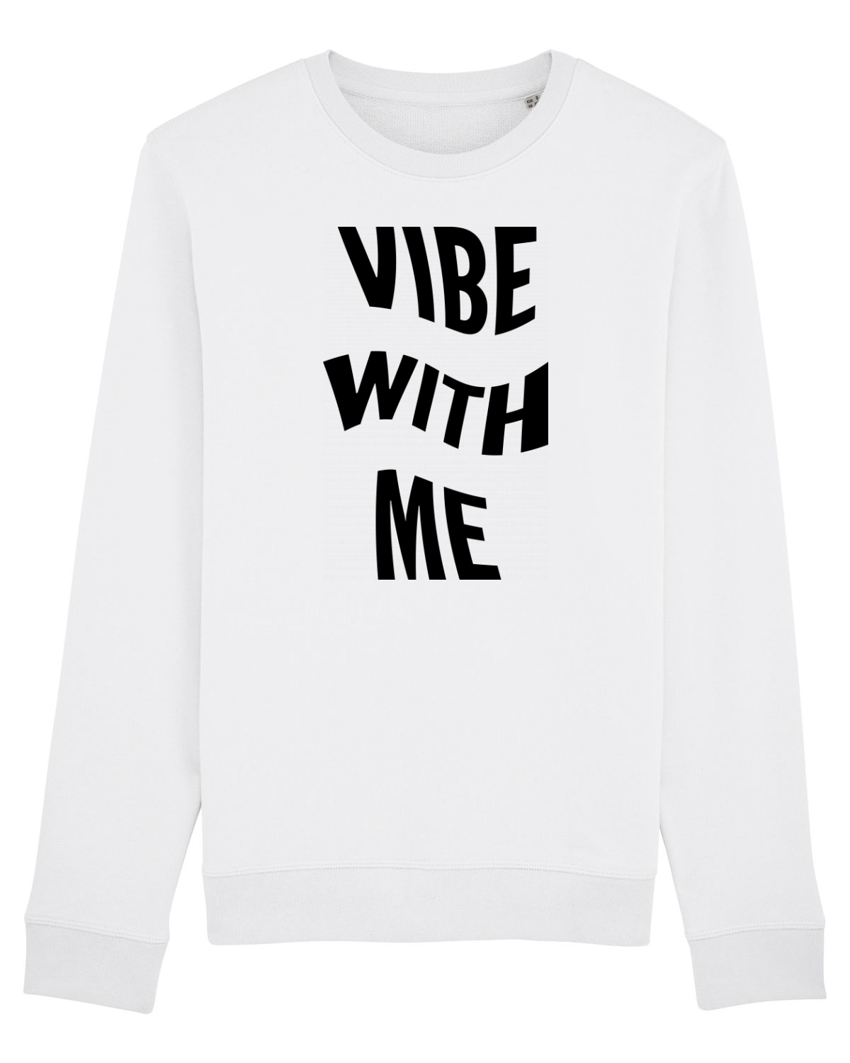 Bluză mânecă lungă Unisex Rise White