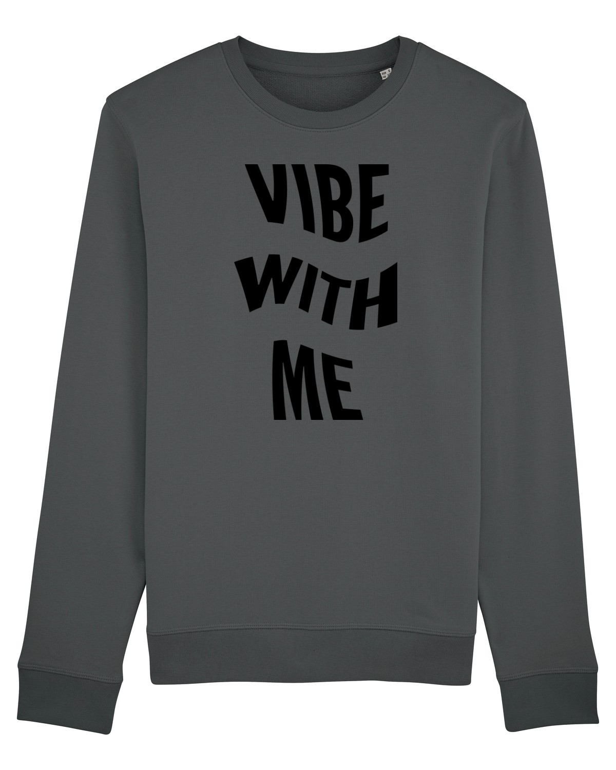 Bluză mânecă lungă Unisex Rise Anthracite