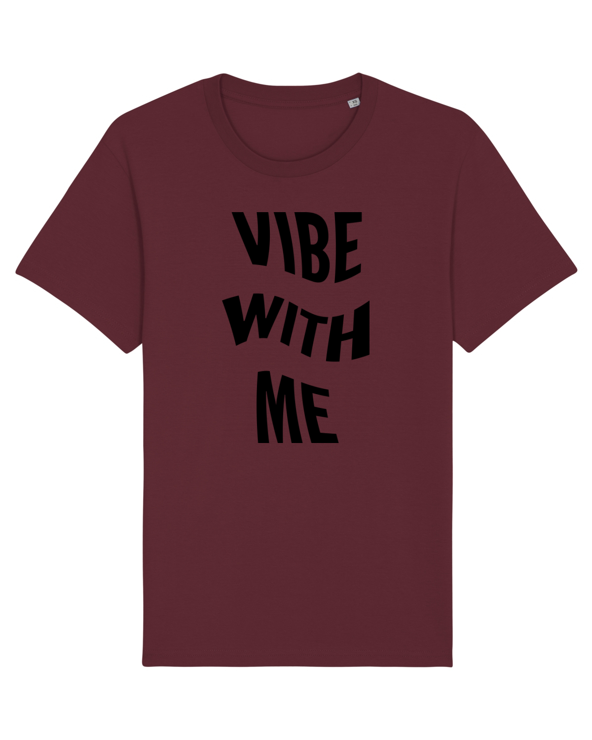 Tricou mânecă scurtă Unisex Rocker Burgundy
