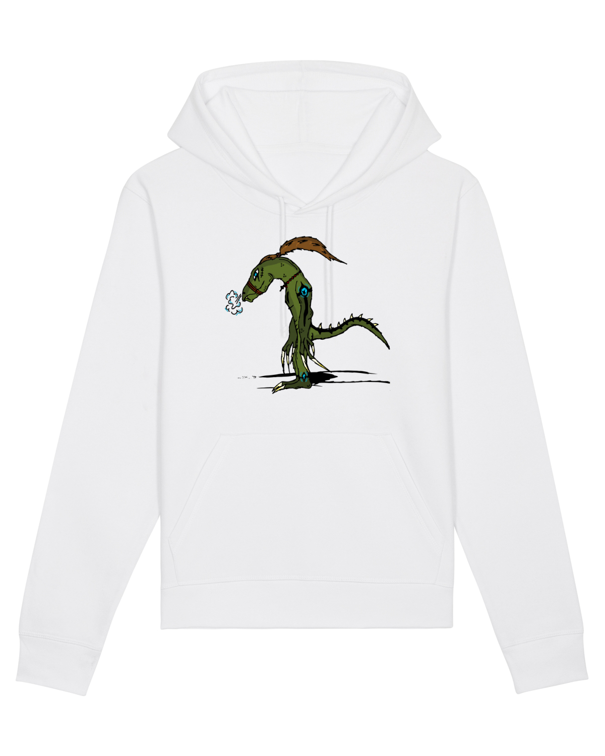Hanorac Unisex Drummer White