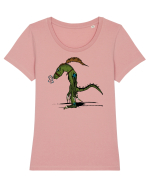 WARRIOR NINJA REPTILE Tricou mânecă scurtă guler larg fitted Damă Expresser