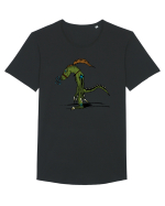 WARRIOR NINJA REPTILE Tricou mânecă scurtă guler larg Bărbat Skater