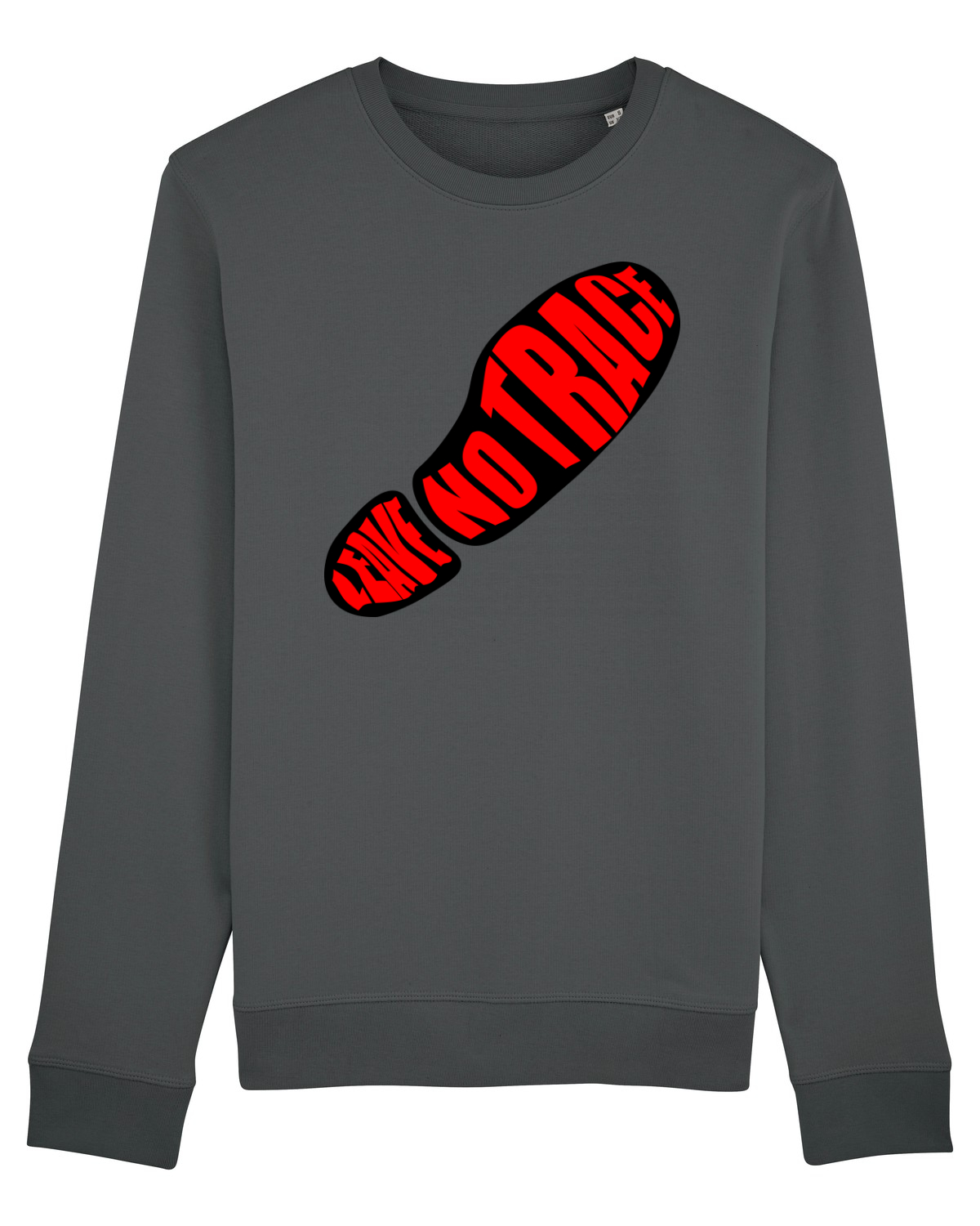 Bluză mânecă lungă Unisex Rise Anthracite