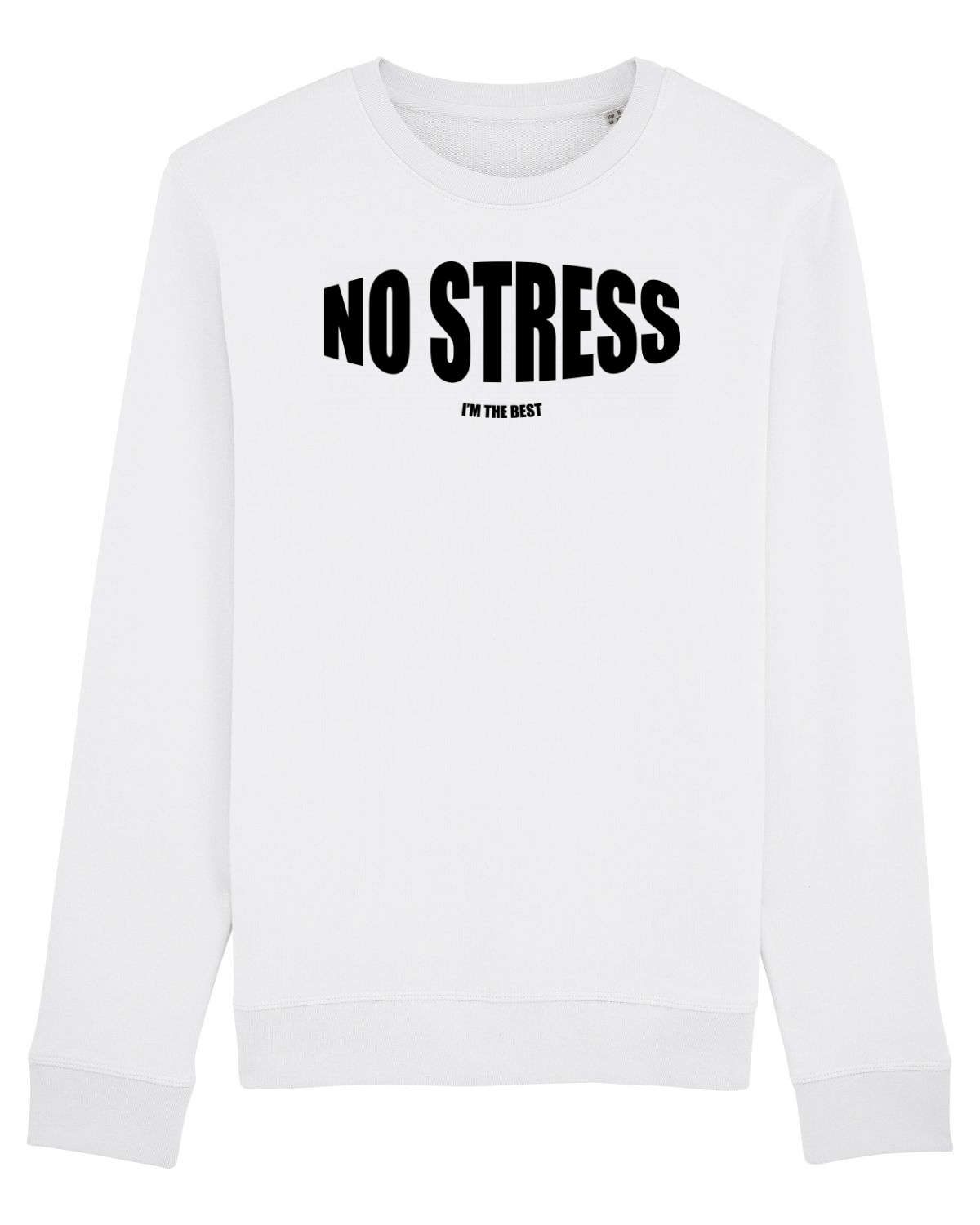 Bluză mânecă lungă Unisex Rise White