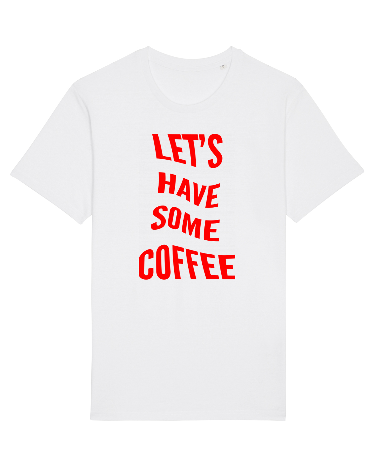 Tricou mânecă scurtă Unisex Rocker White