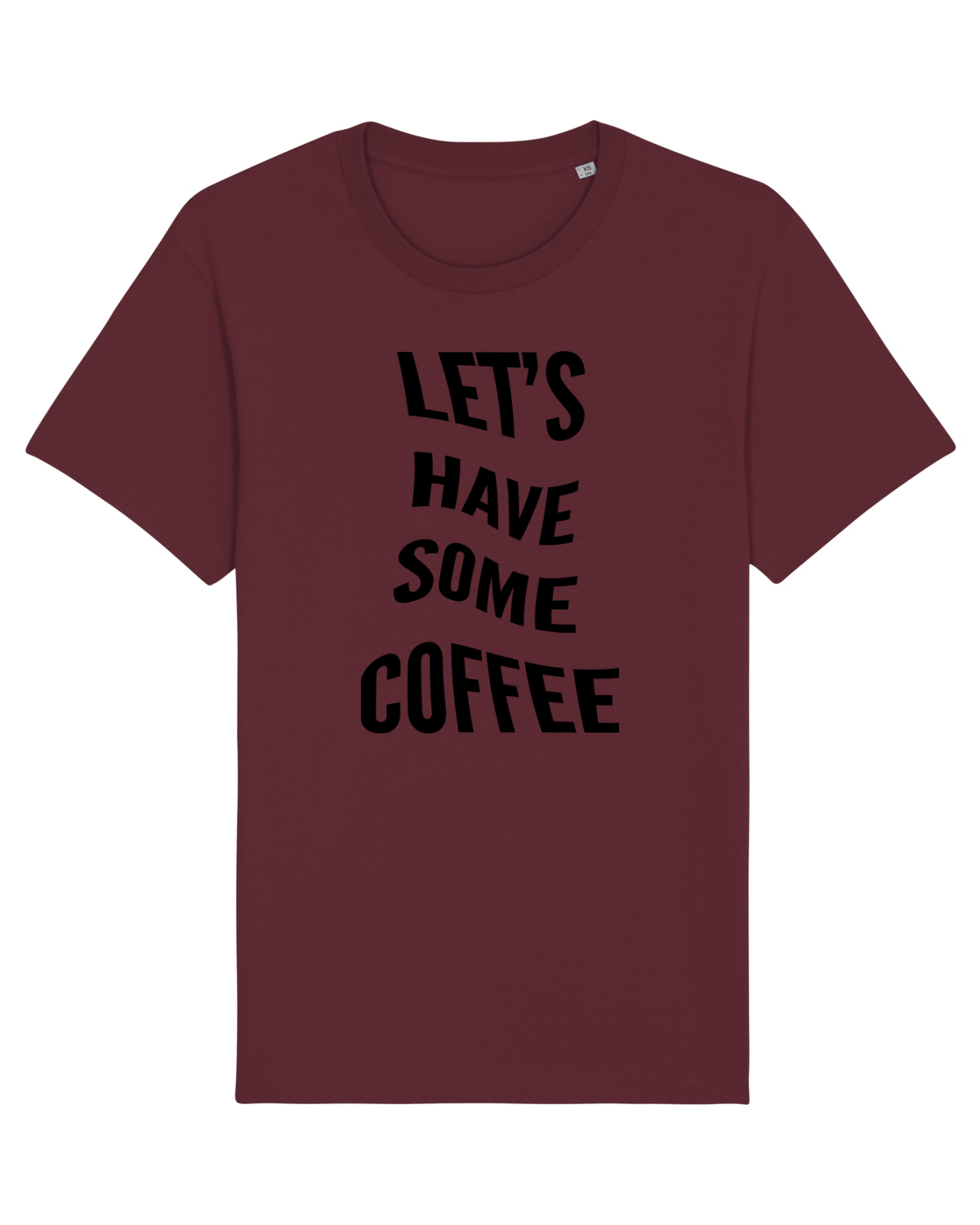 Tricou mânecă scurtă Unisex Rocker Burgundy