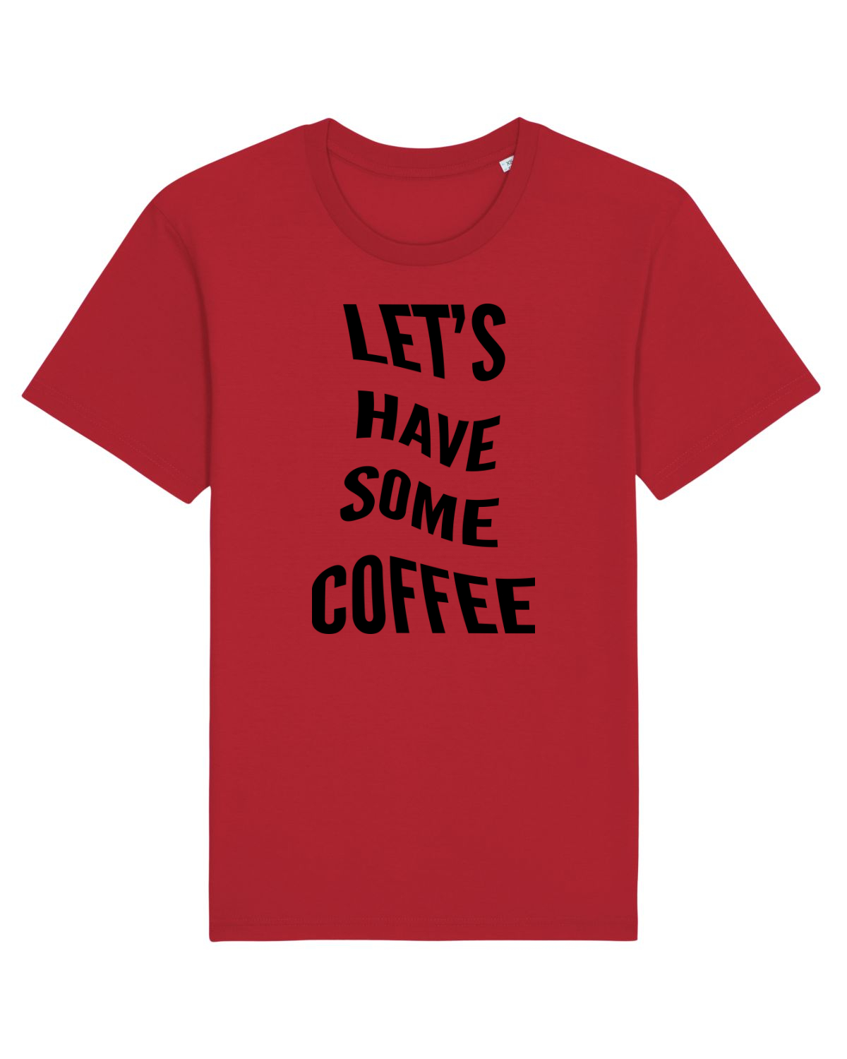 Tricou mânecă scurtă Unisex Rocker Red