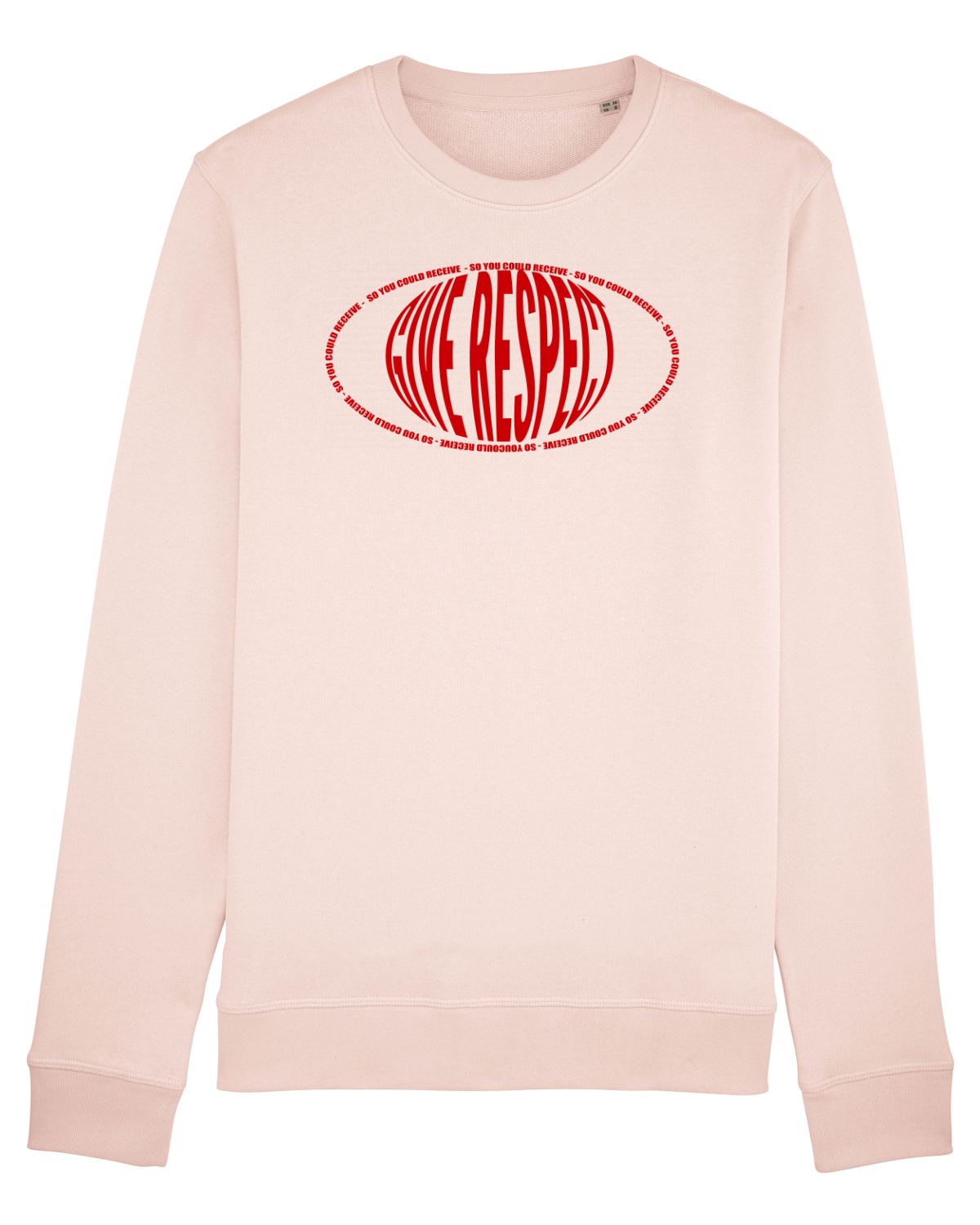 Bluză mânecă lungă Unisex Rise Candy Pink