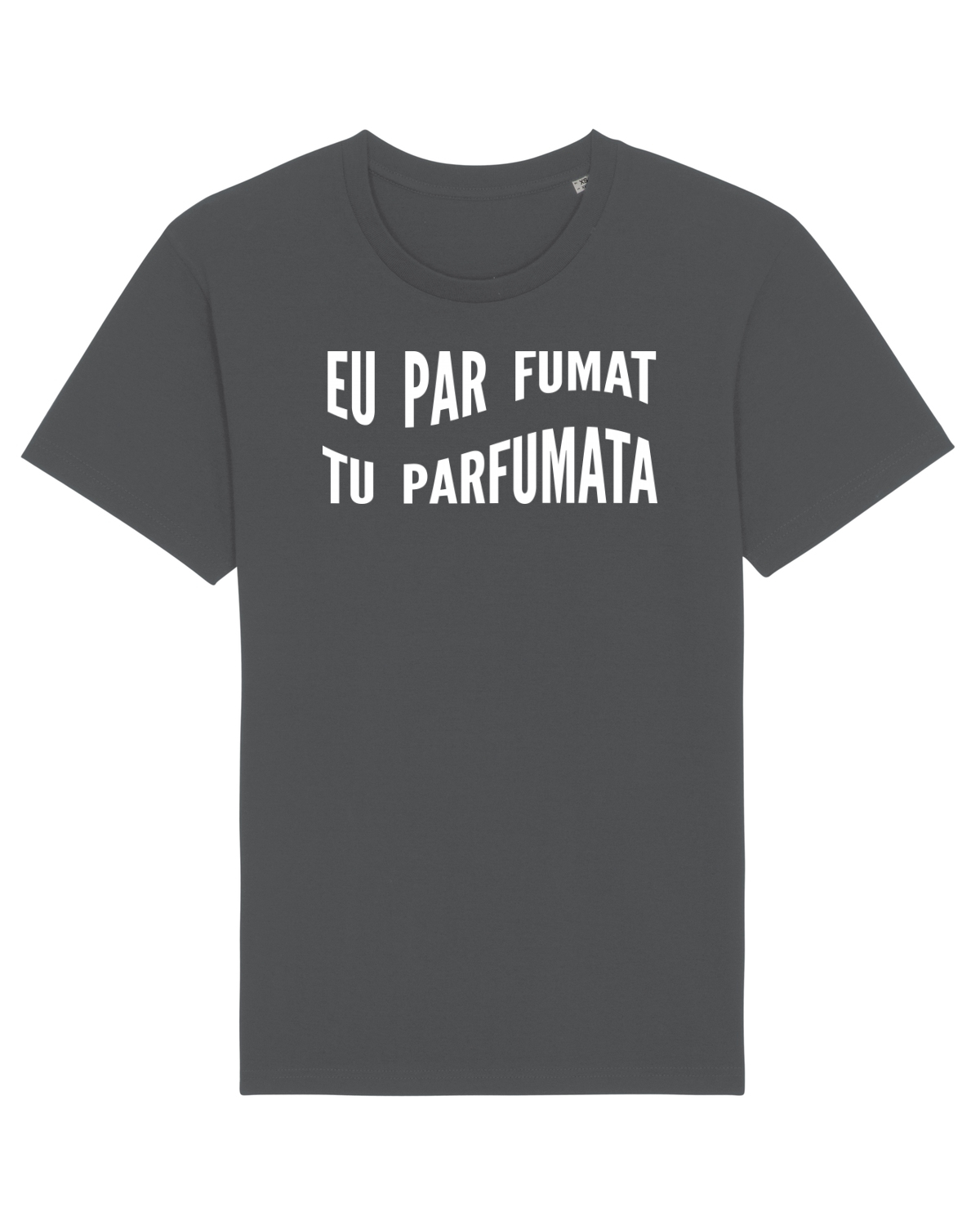 Tricou mânecă scurtă Unisex Rocker Anthracite
